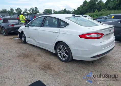 2016 Ford Fusion Hybrid Se from USA, damaged, VIN 3FA6P0LU7GR127185